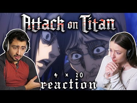 Attack on Titan 4x20 REACTION! | "Memories of the Future"