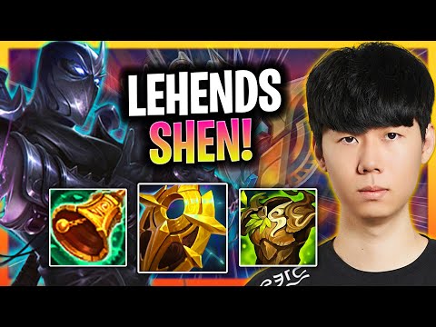 LEHENDS IS INSANE WITH SHEN! | GEN Lehends Plays Shen Support vs Braum!  Season 2024