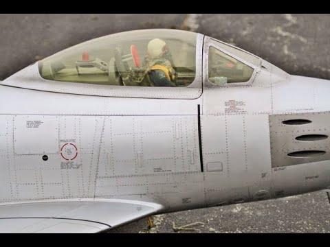 1/5 SCALE RC "MIG MAD MARINE" F-86 SABRE - SKYMASTER - JETCAT 180 TURBINE - DEANO - 2021