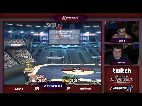 VS Weekly 8/13/14 - Winners R1 - Sour e (C.Falcon/Sheik) vs 8Bitman (ROB) - ProjectM