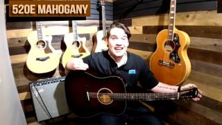 Video thumbnail for Taylor 520e Mahogany by napervillemusic