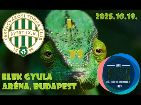 20251019 Ferencvárosi TC - Gyáli BKSE FU16, Elek Gyula Aréna, Budapest I. félidő
