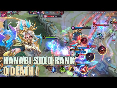 HANABI SOLO RANK ! 0 DEATH !