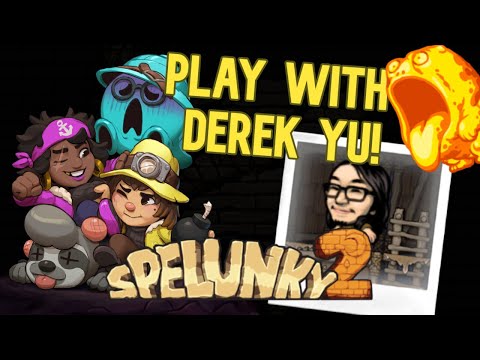 You can play with Me and Derek Yu! (Spelunky 2 Charity Stream Announcement)