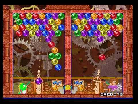 Bust a Move 2 Arcade Edition (Puzzle Bobble 2) Speedrun - CPU Practice in 1:14
