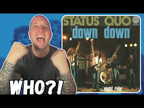 FIRST TIME Hearing Status Quo - Down Down || The 70's Strike Again!!