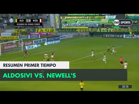Resumen Primer Tiempo: Aldosivi vs Newell's | Fecha 13 - Superliga Argentina 2018/2019
