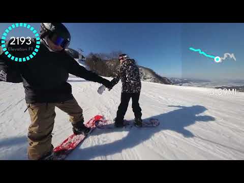 Video: LONGEST SKI RUN IN GALA YUZAWA UNCUT | JAPAN SNOWBOARDING WITH DADDY G &amp; MOMMY J + CHILL MUSIC