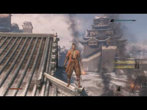 Sekiro - Gyobu Oniwa Skip with Keyboard Mouse and Step explain pictures (Horse Skip)