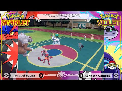 Miguel Baeza VS Kenneth Gamboa - RONDA 3 VGC24 League Challenge Season 20 (Regulation G)