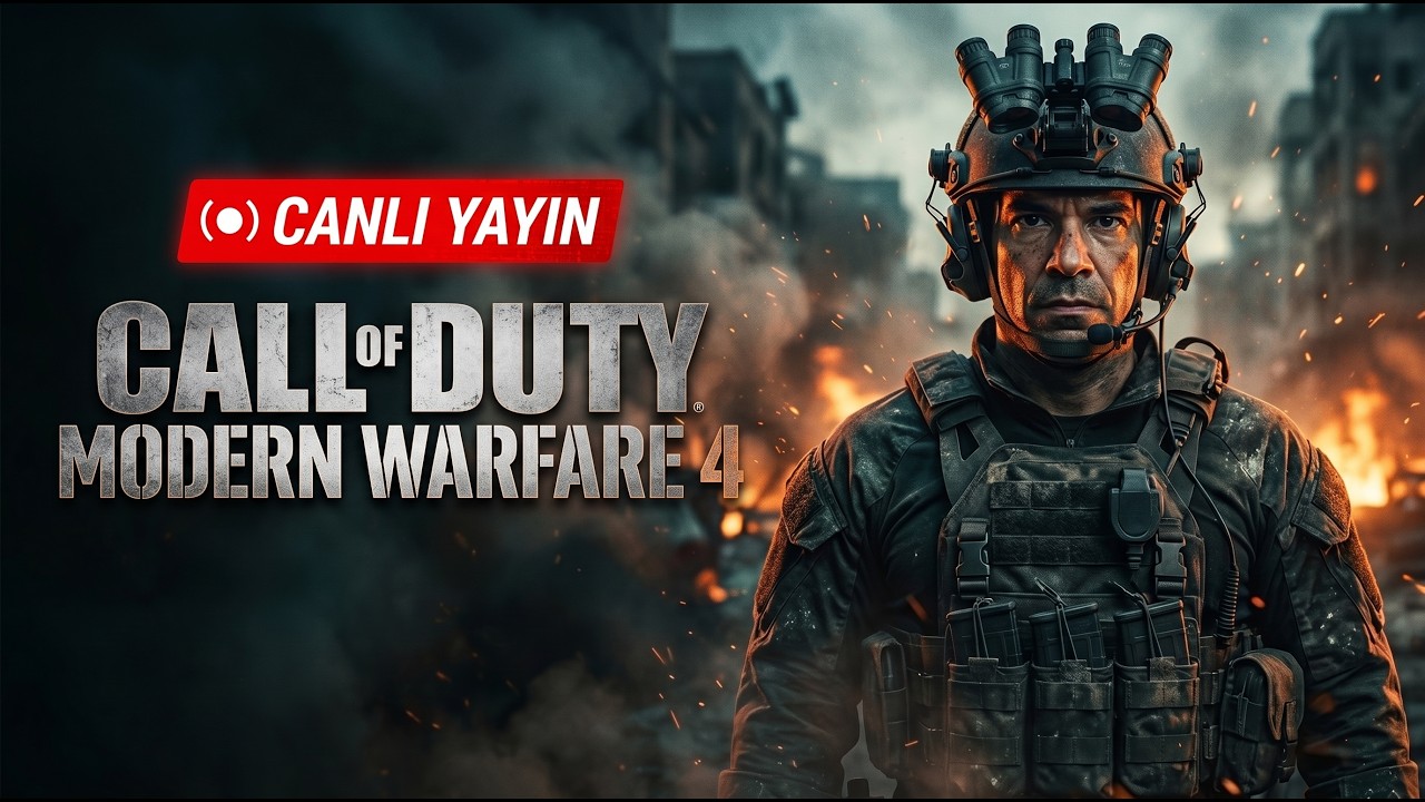 Call of Duty Modern Warfare 4 / 4K Ultra Kalite Canlı