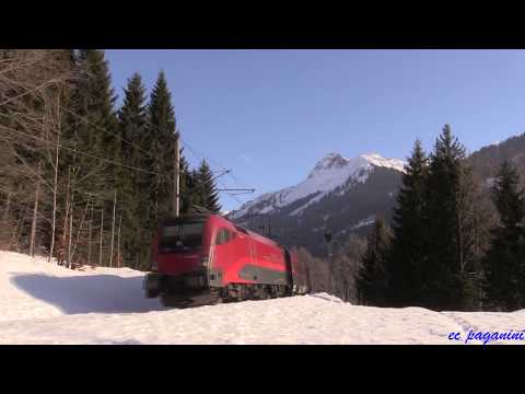 Januar 2018: Neues von der Arlbergbahn- Turnuszüge, Güterzüge und viele Railjets