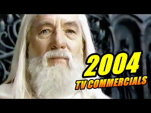 Over One Hour of 2004 TV Commercials - 2000s Commercial Compilation #46