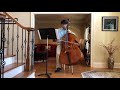 Allegro Appassionato op. 43 for Double Bass Camille Saint-Saëns