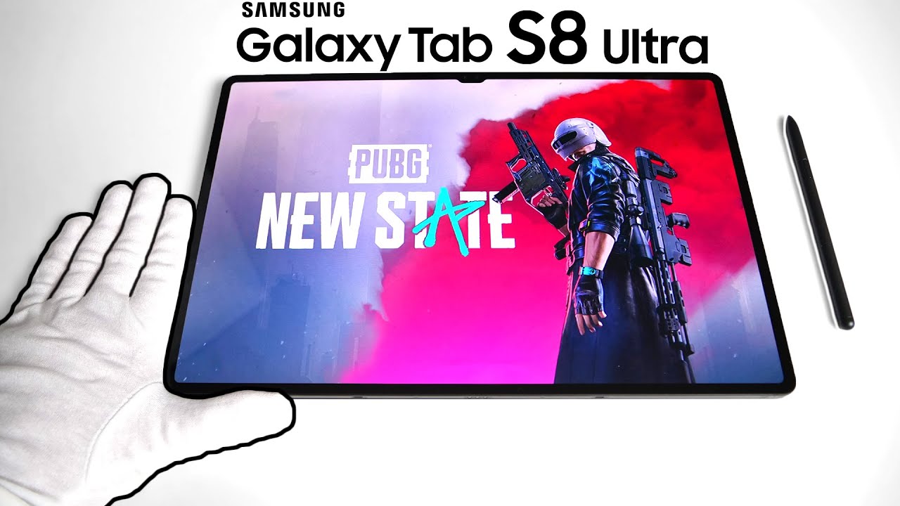 Samsung Galaxy Tab S8 Ultra - Best Android Tablet? (Minecraft, PUBG, Fortnite)