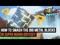 How to smash the big metal blocks in Super Mario Odyssey