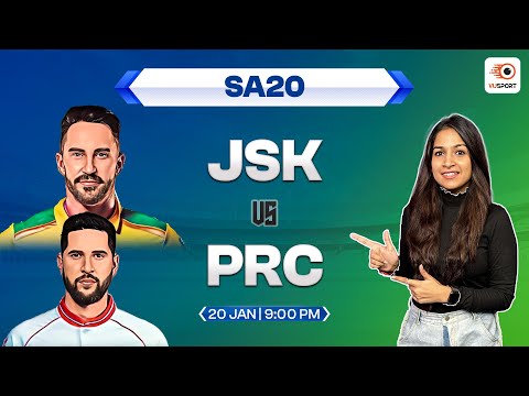 JSK vs PRC Dream11 Team Prediction | JSK vs PRC Today Match Prediction | SA20 2024