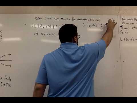 Algebra II Honors Lecture 8.29.23 (Test 1 Review)