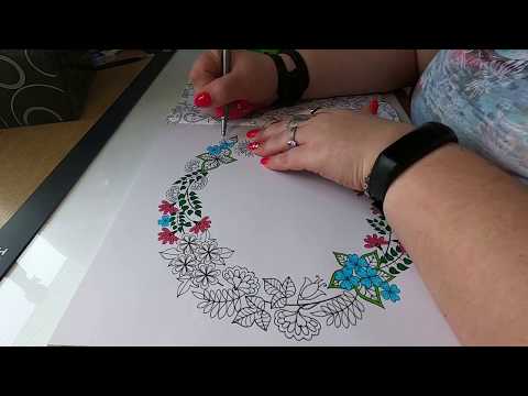 Nouveau ! Coloriage Zen en accéléré // ColoZen 001 \\ ✍ Avec Cashews le chat 😺