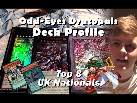 ODD-EYES DRACOPALS Deck - Top 8 UK Nationals Finn Bakewell | Yugioh June 2016