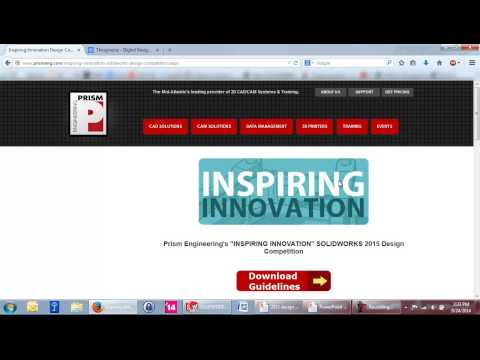 INSPIRING INNOVATION SolidWorks 2015 Design Competition