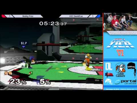 Roll Tier 6 - Bobby Frizz (Fox) vs. HSC| Davidcue (Falco) - Melee Grand Finals