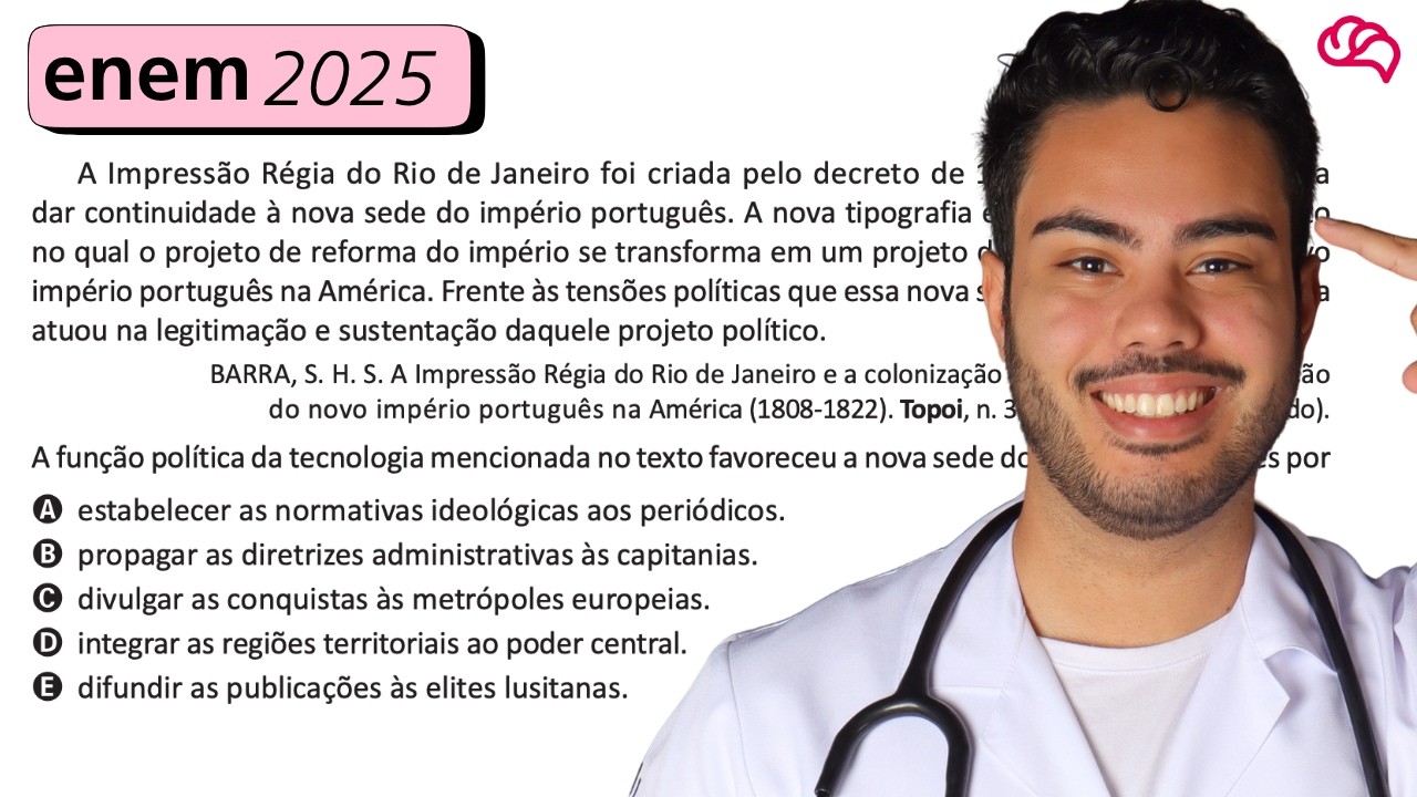 Resolução em Vídeo — Questão 83 ENEM 2025