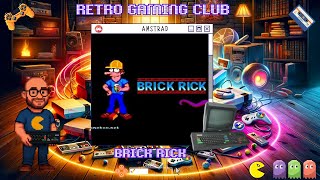 Brick Rick | Amstrad CPC | Classic Retro Puzzle Action! 🟩🕹️| Review & Gameplay