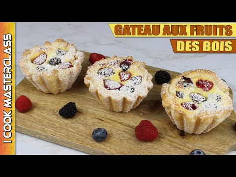 ✅ GÂTEAU PÂTE FEUILLETÉE FRUITS DES BOIS ET CRÈME CHEESECAKE : Une recette gourmande et facile !