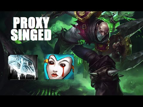 Proxy Singed S5 Liandry's Tank Build - Gameplay Commentary