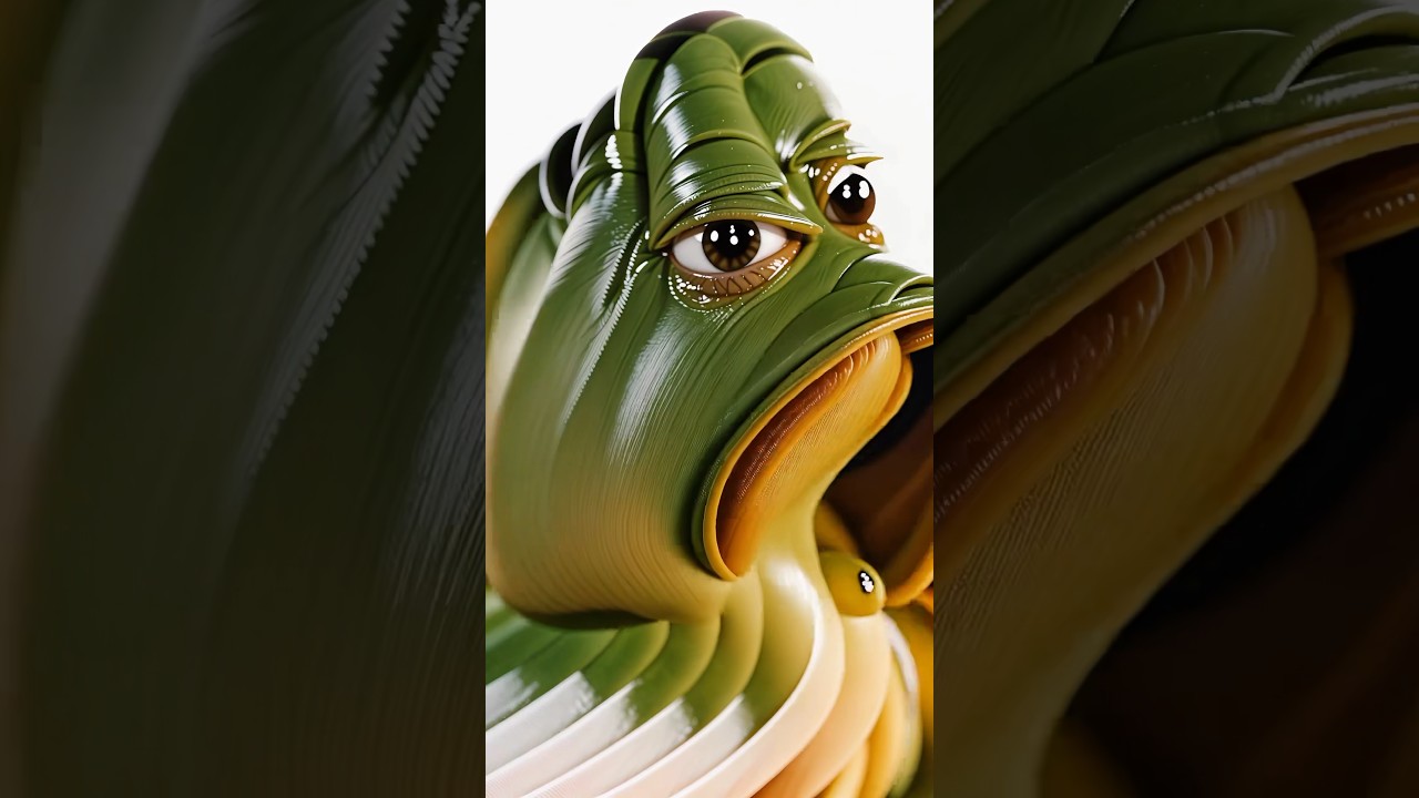 Internet frog meme #pepe #aiart