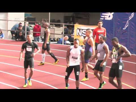Boys 60m Heat 1 - New Balance Nationals Indoor 2013