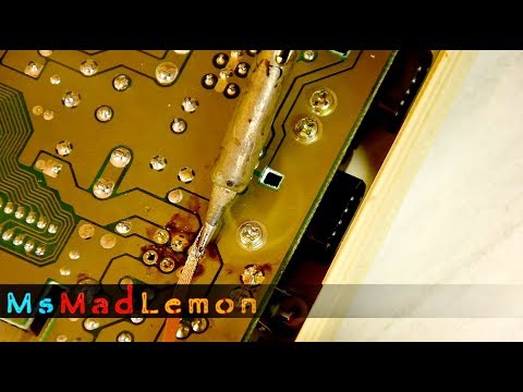 C64 Repair part 1 - Power Switch