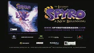The Legend Of Spyro: A New Beginning (2006) Game Commercials