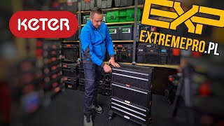 KETER modułowe skrzynie z szufladami - TOOL CHEST [4K]