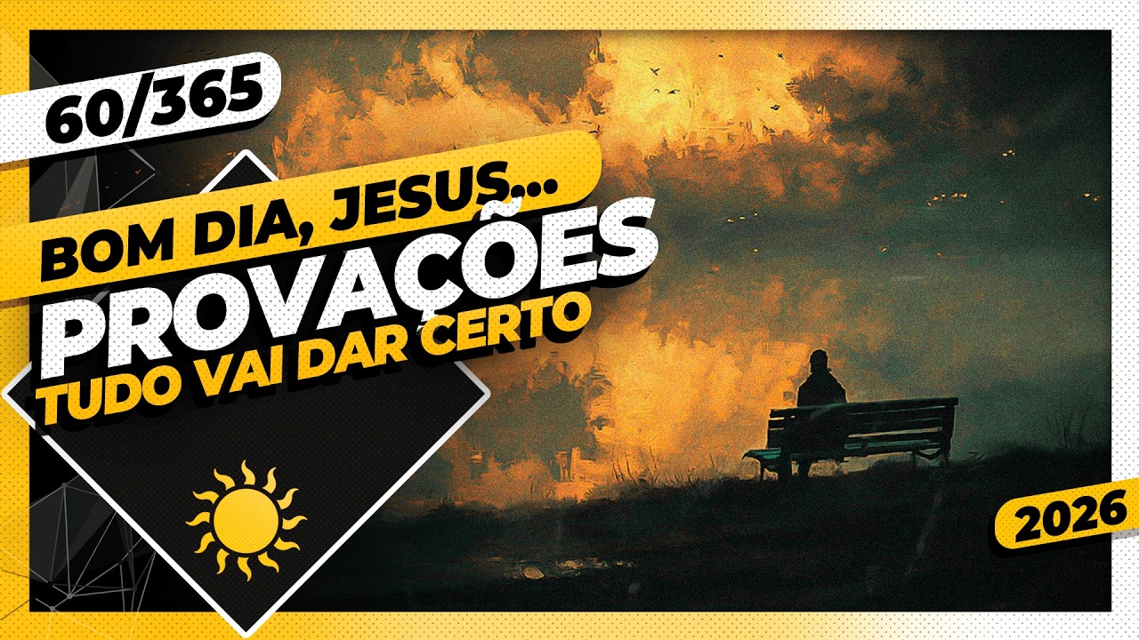 PROVAÇÕES: TUDO VAI DAR CERTO - Bom dia, Jesus! 60/365 (2026)