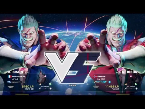 SFV - Aerorockman (M.Bison) Vs Phenom (M.Bison)