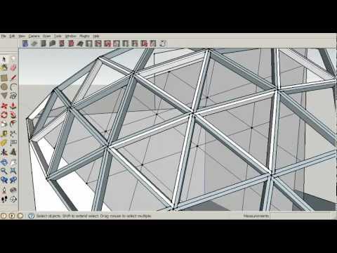 Geodesic Dome Framing Plan Tutorial: 5 Construction
