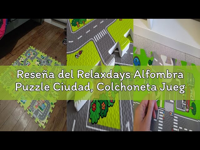 Vídeo relacionado con Alfombra Puzle para Niños 120x120 cm,Alfombra Juego Puzzle Infantil - 25 Piezas Goma EVA 30x30x1cm, Alfombra Puzzle Bebe Suelo Colchoneta Guardería, Habitación Infantil y Hogar