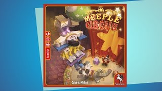 Meeple Circus // Brettspiel - Erklärvideo