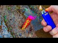 Lighting Fireworks Underground