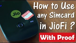 JioFi Device only Works with Jio sim? Let