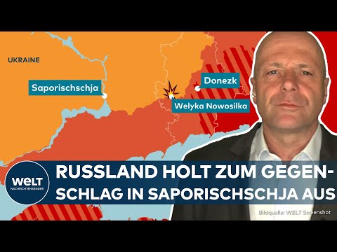 PUTINS KRIEG: Russischer Gegenschlag! Darum nehmen die Russen erneut Saporischschja in die Mangel