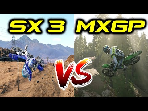 Supercross 3 vs MXGP PRO