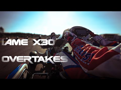 Overtaking around Wackersdorf - ProKart-Raceland | IAME X30 SENIOR | Daniel Brozovic