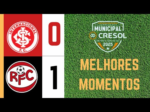 Melhores momentos - Internacional 0 x 1 Rachadel  - Campeonato de Antônio Carlos - SC
