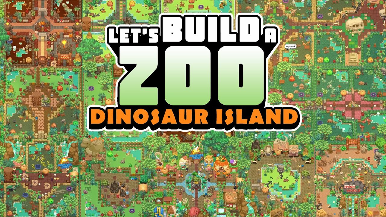 Let's Build a Zoo: Dinosaur Island Reveal Trailer - YouTube