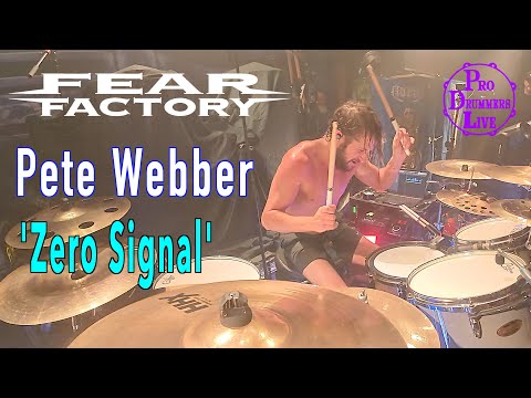 Pete Webber - Fear Factory - Zero Signal (Drum Cam)