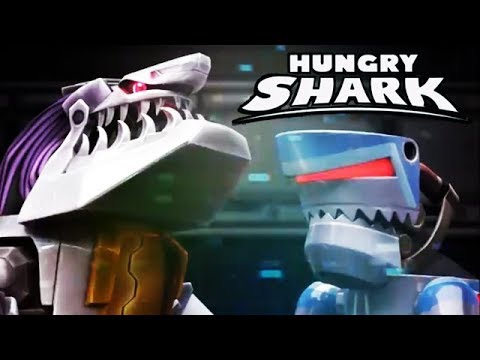 HUNGRY SHARK WORLD vs EVO ROBO SHARK vs ROBO SHARK