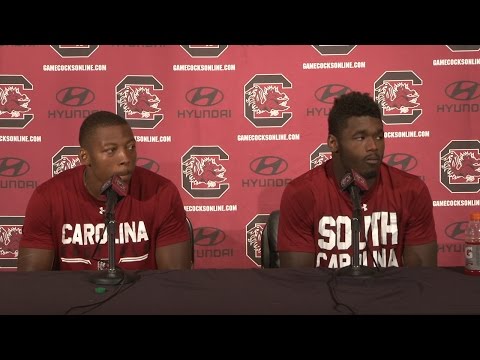 Bryson Allen-Williams & Skai Moore Post-Game Press Conference (Vanderbilt) - 10/17/15